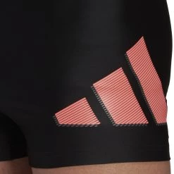 Adidas 3 Bars Boxers Men, noir 12 Adidas 3 Bars Boxers Men, noir -Natation Homme Soldes adidas 3 bars boxers men black acid red 5