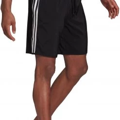 Adidas 3S Classic Shorts Men, noir -Natation Homme Soldes adidas 3s classic shorts men black white 4 1