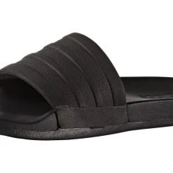 Adidas Adilette Comfort Claquettes Homme, noir/blanc