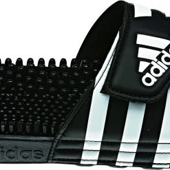 Adidas Adissage Claquettes Homme, noir/jaune -Natation Homme Soldes adidas adissage sandals men black black running white 3 1