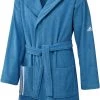 Adidas Peignoir, bleu 1 Adidas Peignoir, bleu -Natation Homme Soldes adidas bathrobe shock cyan 1