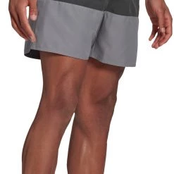 Adidas Block CLX Short Length Shorts Men, noir/gris -Natation Homme Soldes adidas block clx short length shorts men black grey three 5