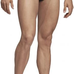 Adidas Fit 3S Boxer de bain Homme, noir -Natation Homme Soldes adidas fit 3 stripes trunks herren black white 3 1