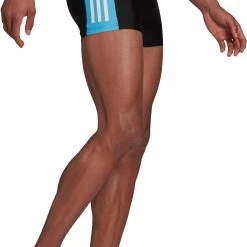 Adidas Fit Three-Second Boxers Men, noir/bleu -Natation Homme Soldes adidas fit three second boxers men black real blue 4