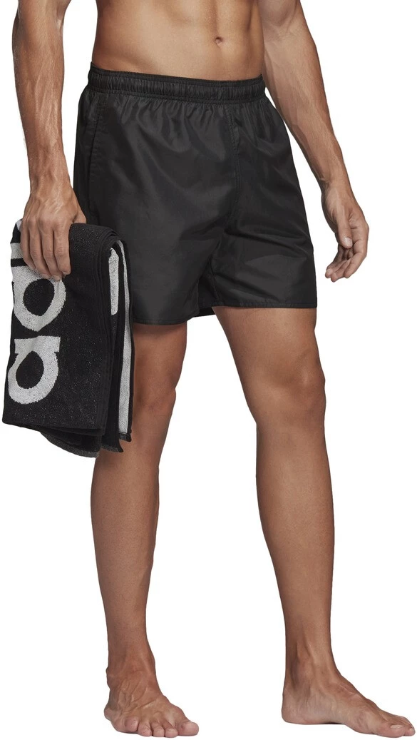 Adidas Solid CLX SH SL Short Homme, noir 4 Adidas Solid CLX SH SL Short Homme, noir – Image 2