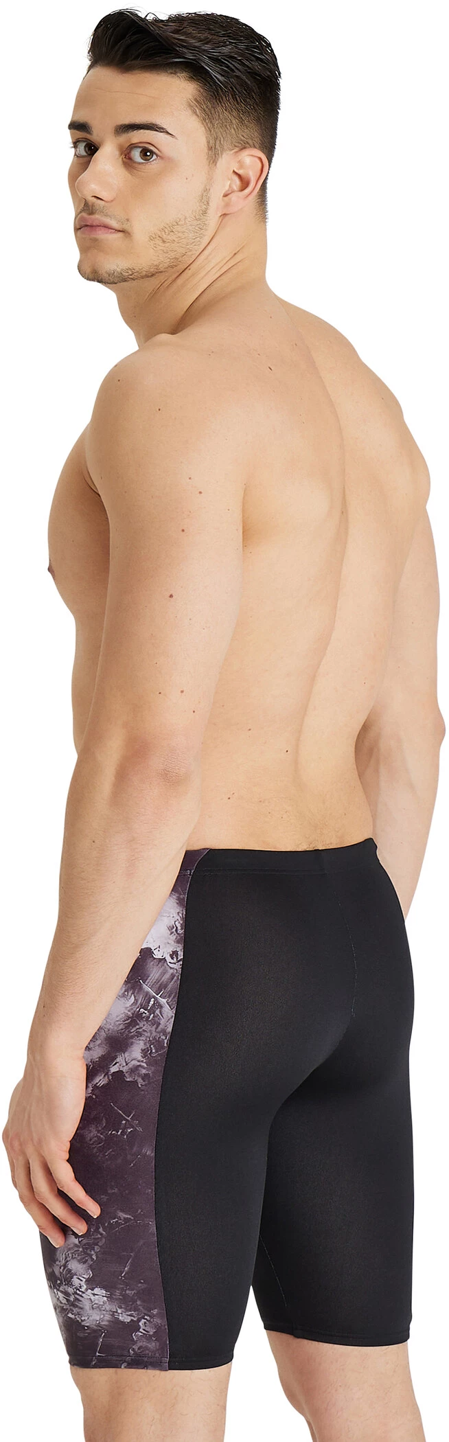 Arena Allover Jammer Men, noir/gris 6 Arena Allover Jammer Men, noir/gris – Image 4