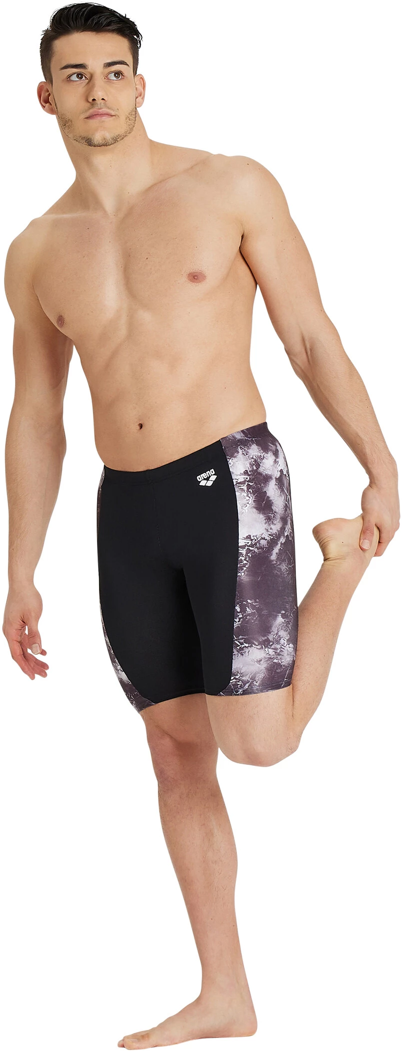 Arena Allover Jammer Men, noir/gris 7 Arena Allover Jammer Men, noir/gris – Image 5
