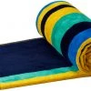 Arena Beach Multistripes Towel, bleu/Multicolore -Natation Homme Soldes arena beach multistripes towel navy multi 1