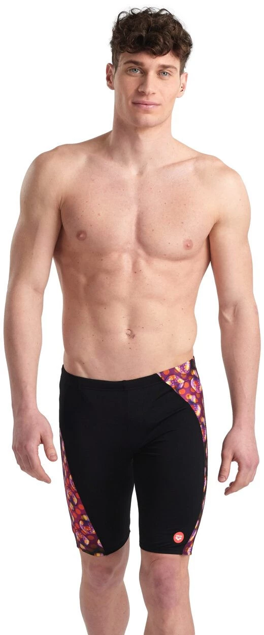 Arena Crazy Allover Panel Jammer Men, noir/Multicolore 7 Arena Crazy Allover Panel Jammer Men, noir/Multicolore – Image 5