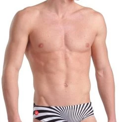 Arena Crazy Placement Briefs Men, noir/blanc -Natation Homme Soldes arena crazy placement briefs men black black multi 5 1