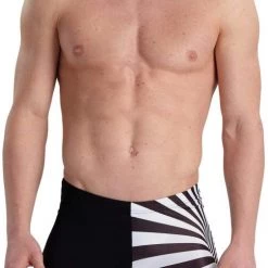 Arena Crazy Placement Jammer Men, noir/blanc -Natation Homme Soldes arena crazy placement jammer men black black multi 5