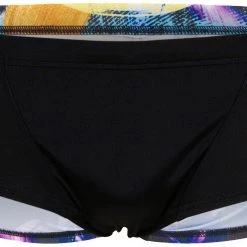 Arena Crazy Placement Low Waist Shorts Men, noir/Multicolore