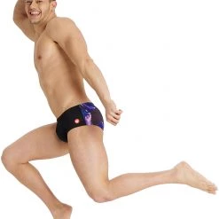 Arena Crazy Placement Low Waist Shorts Men, noir/Multicolore 12 Arena Crazy Placement Low Waist Shorts Men, noir/Multicolore -Natation Homme Soldes arena crazy placement low waist shorts men black multi 5