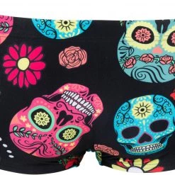 Arena Crazy Skulls Carnival Low Waist Shorts Men, noir/Multicolore -Natation Homme Soldes arena crazy skulls carnival low waist shorts men black multi 2