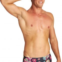 Arena Crazy Skulls Carnival Low Waist Shorts Men, noir/Multicolore -Natation Homme Soldes arena crazy skulls carnival low waist shorts men black multi 6