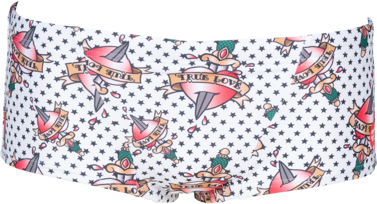 Arena Crazy Tattoos Low Waist Shorts Men, blanc/Multicolore 3 Arena Crazy Tattoos Low Waist Shorts Men, blanc/Multicolore