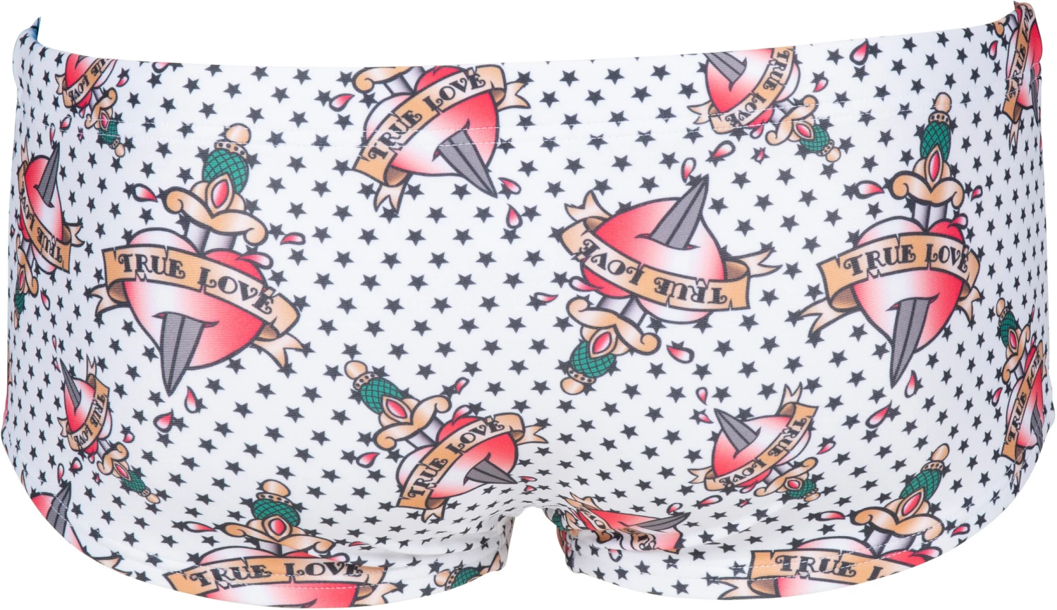 Arena Crazy Tattoos Low Waist Shorts Men, blanc/Multicolore 4 Arena Crazy Tattoos Low Waist Shorts Men, blanc/Multicolore – Image 2