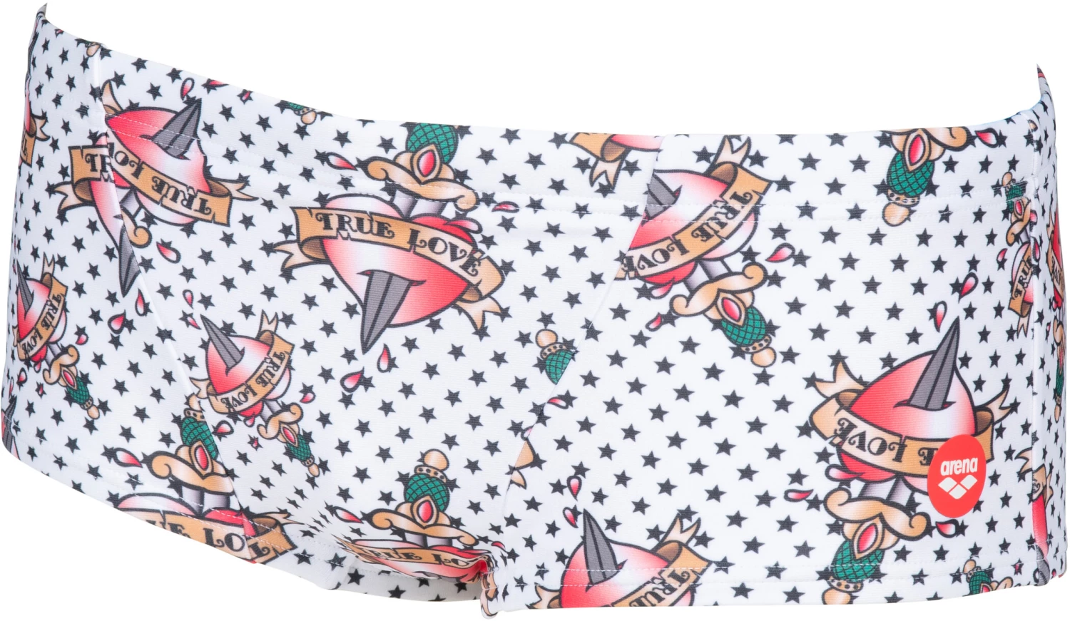 Arena Crazy Tattoos Low Waist Shorts Men, blanc/Multicolore 5 Arena Crazy Tattoos Low Waist Shorts Men, blanc/Multicolore – Image 3