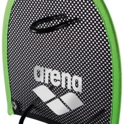 Arena Flex Plaquettes de natation, noir/vert -Natation Homme Soldes arena flex hand paddle acid lime black 3 1