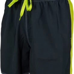 Arena Fundamentals Bicolor Boxer Men, noir/turquoise -Natation Homme Soldes arena fundamentals bicolor boxer men asphalt soft green 3 1