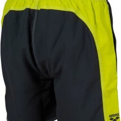 Arena Fundamentals Bicolor Boxer Men, noir/turquoise -Natation Homme Soldes arena fundamentals bicolor boxer men asphalt soft green 4 1