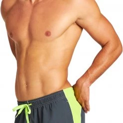 Arena Fundamentals Bicolor Boxer Men, noir/turquoise -Natation Homme Soldes arena fundamentals bicolor boxer men asphalt soft green 6 1