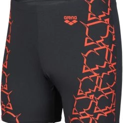 Arena Graphic Mid Jammer Maxlife Men, noir -Natation Homme Soldes arena graphic mid jammer maxlife men asphalt 3 1