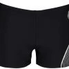 Arena Graphic Shorts Men, noir 1 Arena Graphic Shorts Men, noir -Natation Homme Soldes arena graphic shorts men black white 1