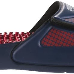 Arena Hook & Loop Slides, bleu/rouge -Natation Homme Soldes arena hook loop slides navy red white 3
