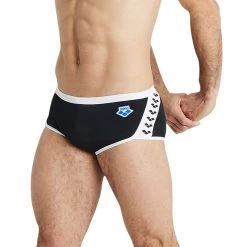 Arena Icons Solid Low Waist Shorts Men, bleu -Natation Homme Soldes arena icons solid low waist shorts men black white 5 2