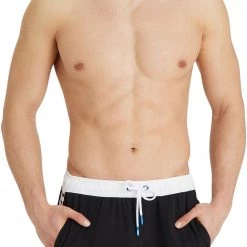 Arena Icons Team Stripe Bermudas Men, noir -Natation Homme Soldes arena icons team stripe bermudas men black white 3 1