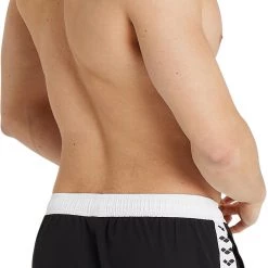 Arena Icons Team Stripe Bermudas Men, noir -Natation Homme Soldes arena icons team stripe bermudas men black white 4 1