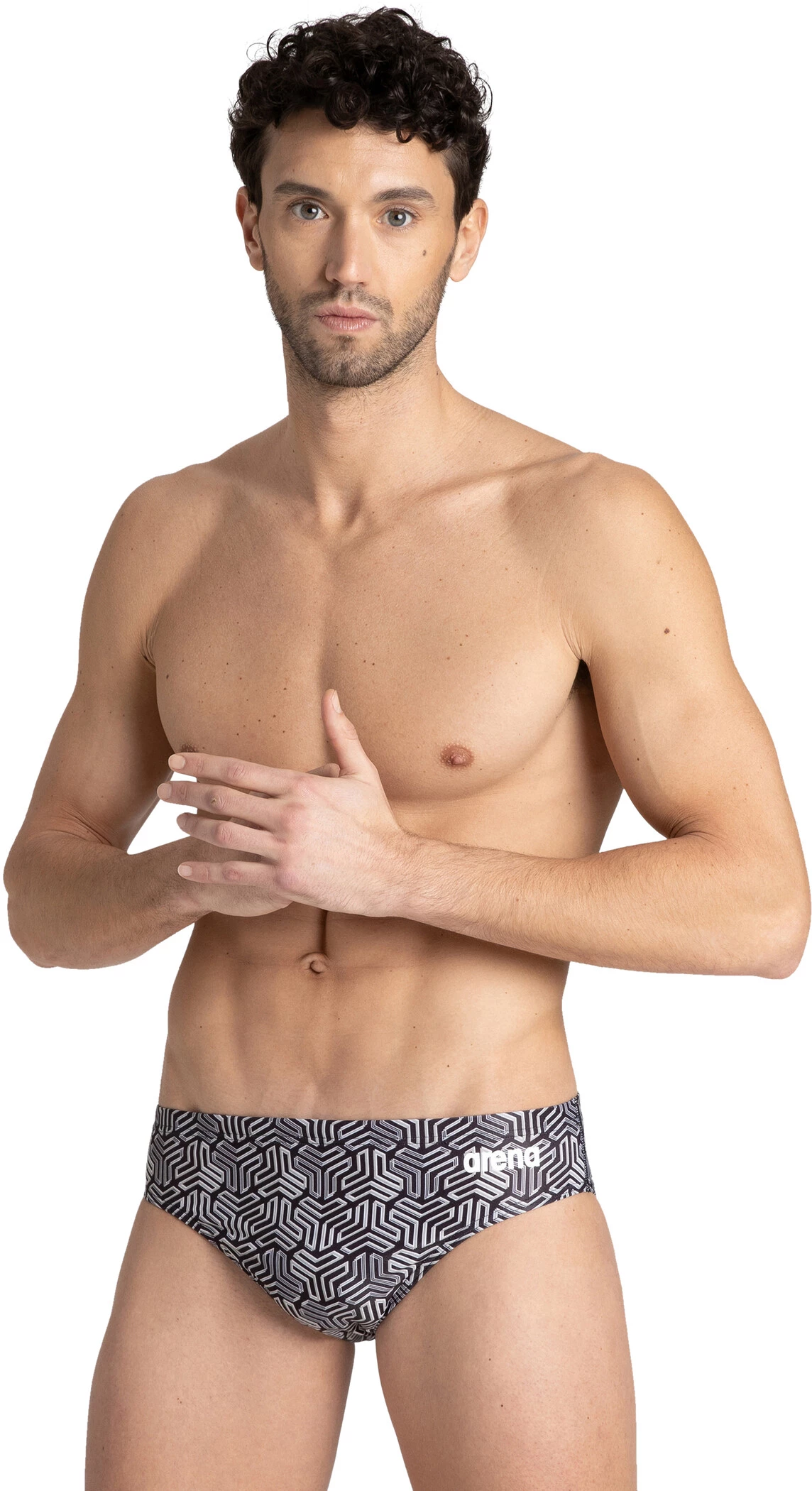 Arena Kikko Briefs Men, noir/blanc 3 Arena Kikko Briefs Men, noir/blanc