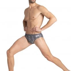 Arena Kikko Briefs Men, noir/blanc 9 Arena Kikko Briefs Men, noir/blanc -Natation Homme Soldes arena kikko briefs men black multi black 3 1