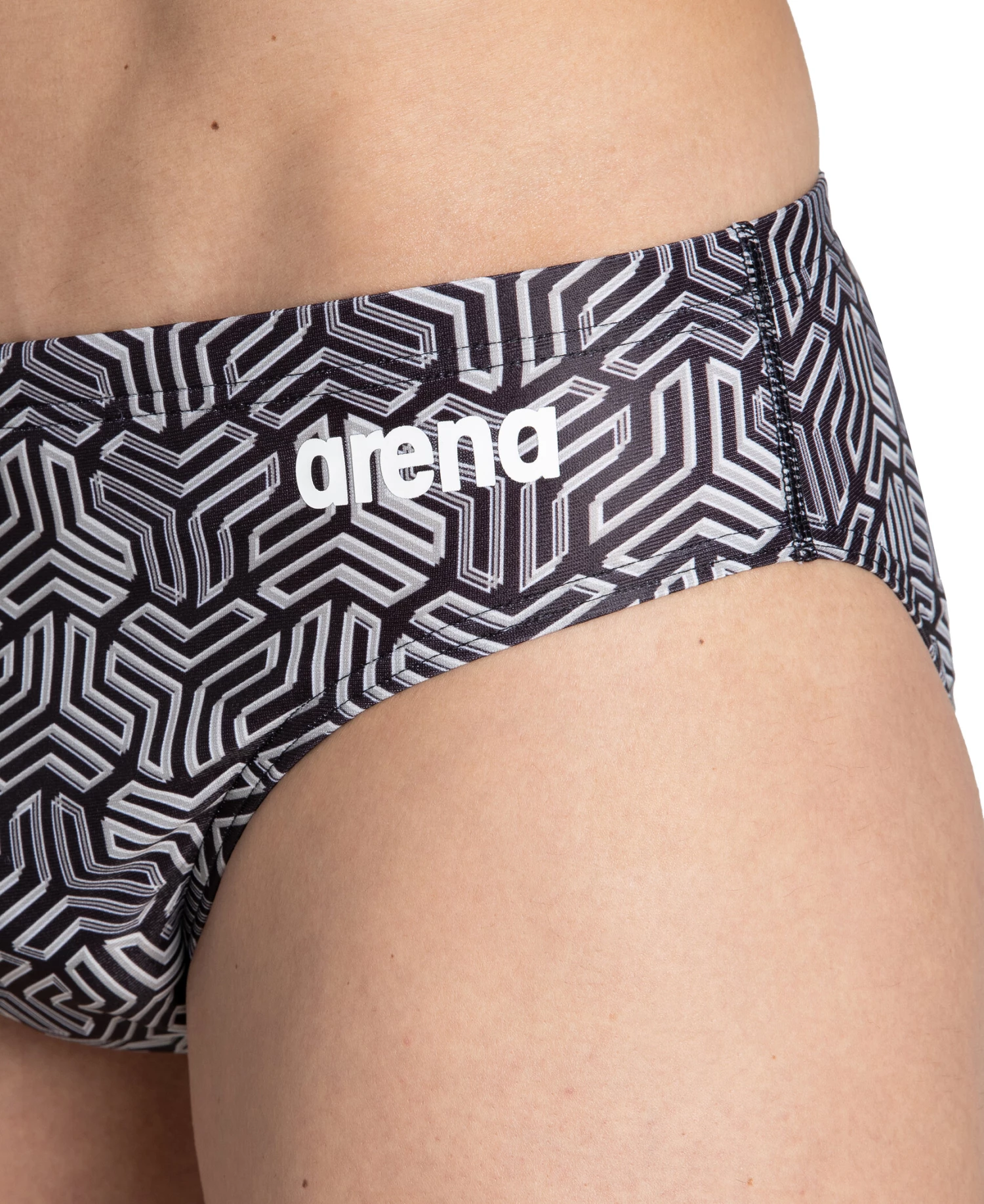 Arena Kikko Briefs Men, noir/blanc 6 Arena Kikko Briefs Men, noir/blanc – Image 4