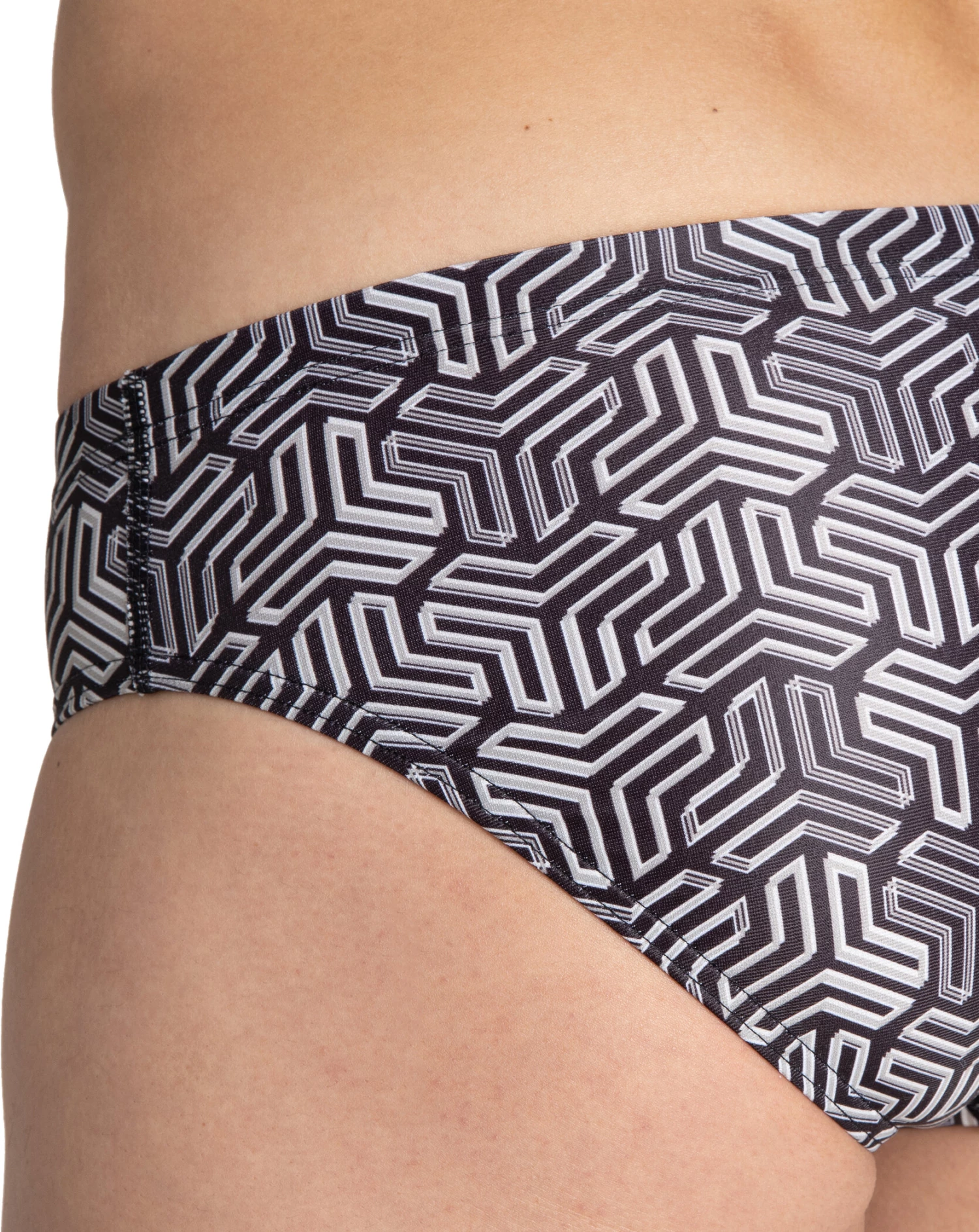 Arena Kikko Briefs Men, noir/blanc 7 Arena Kikko Briefs Men, noir/blanc – Image 5