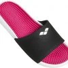 Arena Marco Claquettes, rose/blanc -Natation Homme Soldes arena marco slides black pink white 1 1