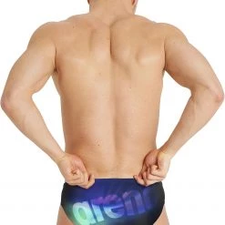 Arena Placement Briefs Men, noir/vert 10 Arena Placement Briefs Men, noir/vert -Natation Homme Soldes arena placement briefs men black soft green multi 4 3