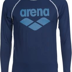 Arena Rash LS UV Vest Men, blanc/gris