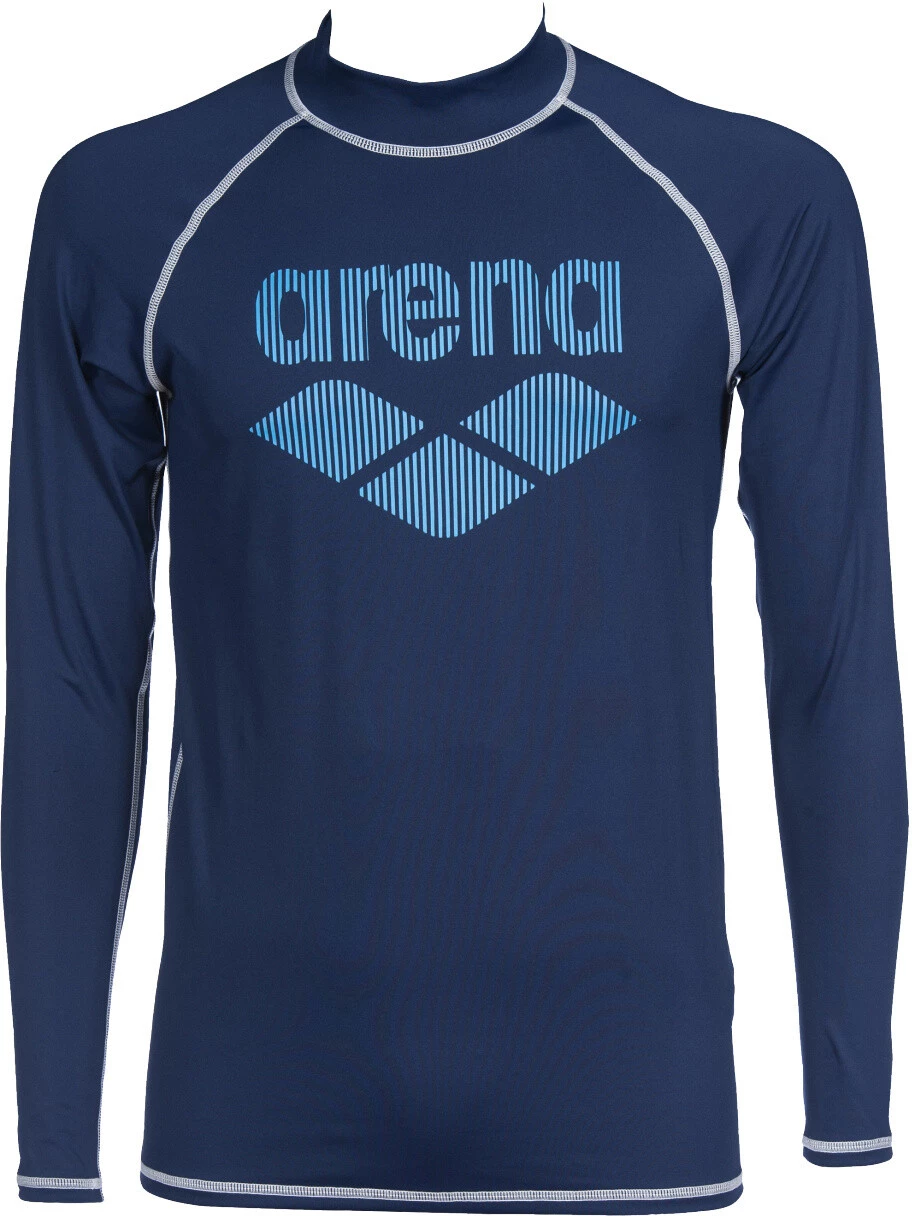 Arena Rash LS UV Vest Men, blanc/gris 3 Arena Rash LS UV Vest Men, blanc/gris