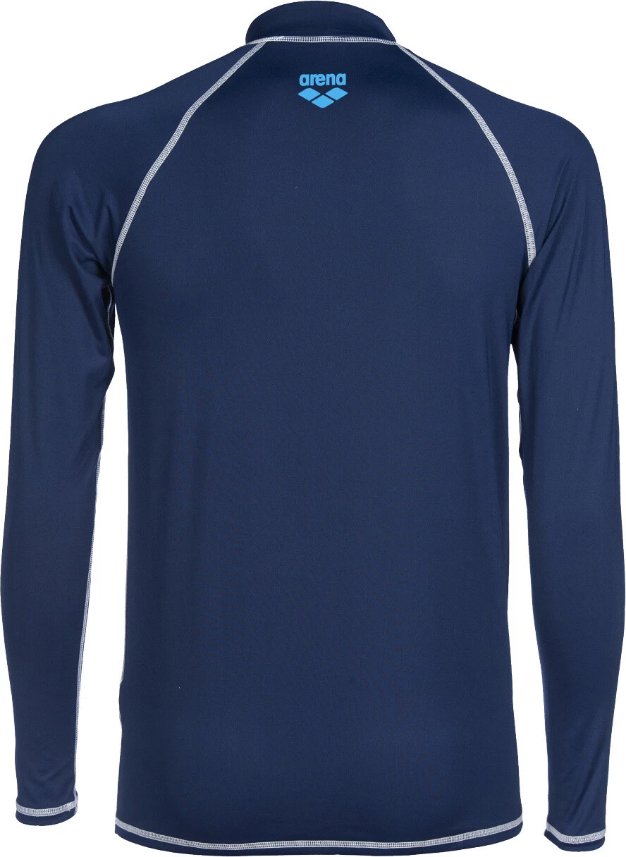 Arena Rash LS UV Vest Men, blanc/gris 4 Arena Rash LS UV Vest Men, blanc/gris – Image 2