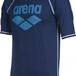 Arena Rash SS UV Vest Men, blanc/gris