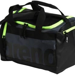 Arena Spiky III 25 Duffle, noir/gris -Natation Homme Soldes arena spiky iii 25 duffle dark smoke neon yellow 3