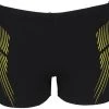 Arena Streak Shorts Men, noir 1 Arena Streak Shorts Men, noir -Natation Homme Soldes arena streak shorts men black soft green 1