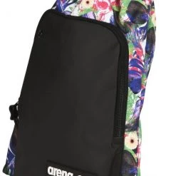 Arena Team Sack Allover, noir/Multicolore -Natation Homme Soldes arena team sack allover crazy fantasy skull 3 1