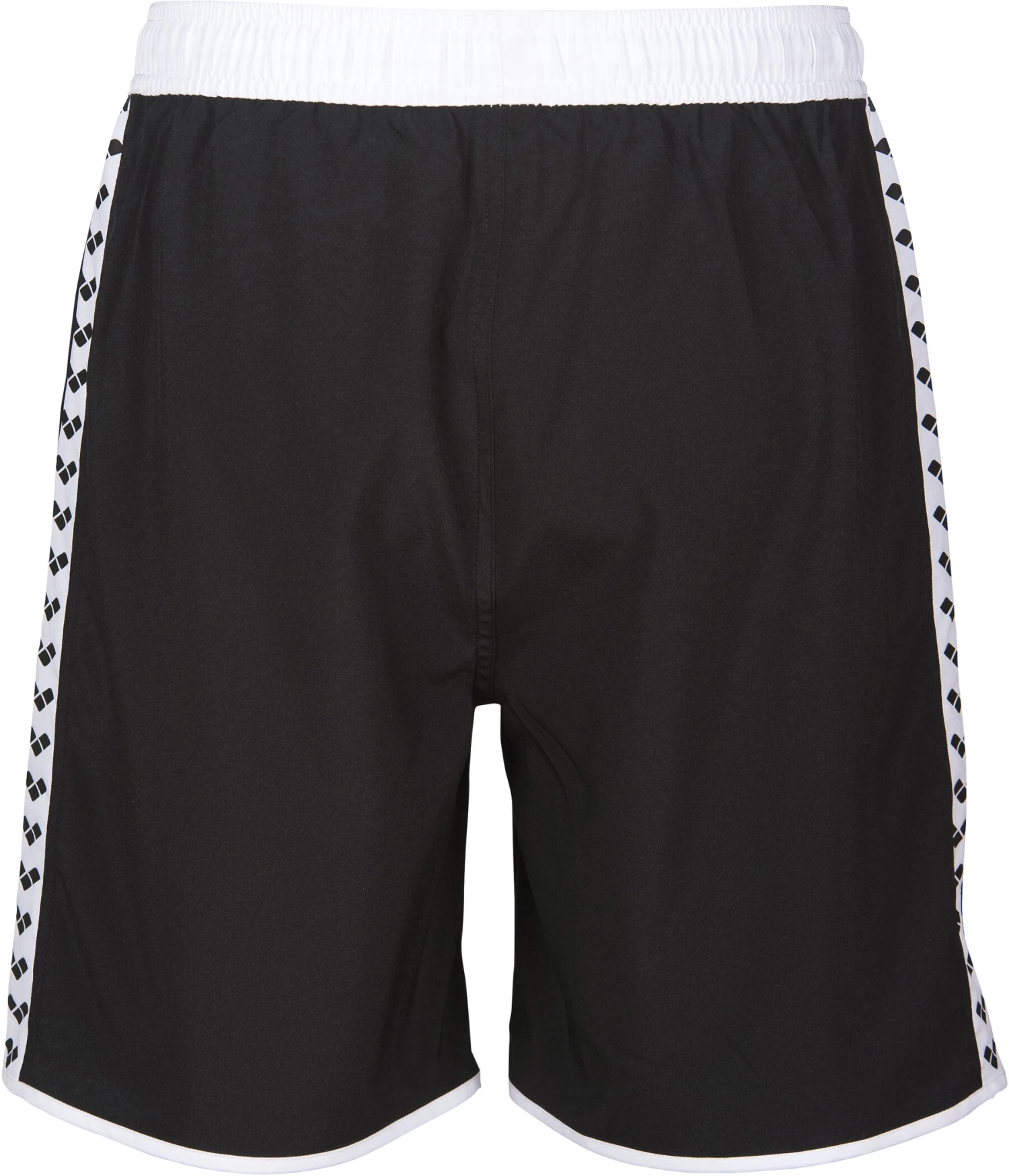 Arena Team Stripe Bermudas Men, blanc/noir 4 Arena Team Stripe Bermudas Men, blanc/noir – Image 2