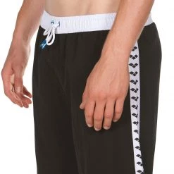 Arena Team Stripe Bermudas Men, blanc/noir 12 Arena Team Stripe Bermudas Men, blanc/noir -Natation Homme Soldes arena team stripe bermudas men black white black 5