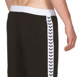 Arena Team Stripe Bermudas Men, blanc/noir 13 Arena Team Stripe Bermudas Men, blanc/noir -Natation Homme Soldes arena team stripe bermudas men black white black 6