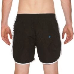 Arena Team Stripe Short de bain Homme, bleu -Natation Homme Soldes arena team stripe boxer men black white black 4 1