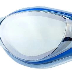 CAMPZ Swimming Goggles for Narrow Faces, bleu